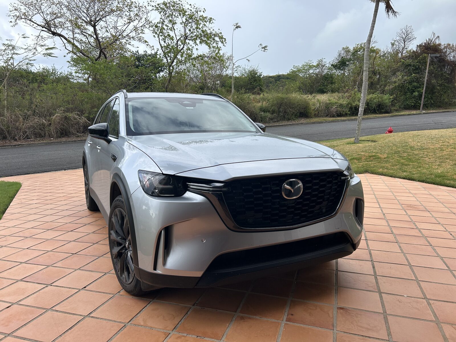 Mazda CX-90 exterior before detail