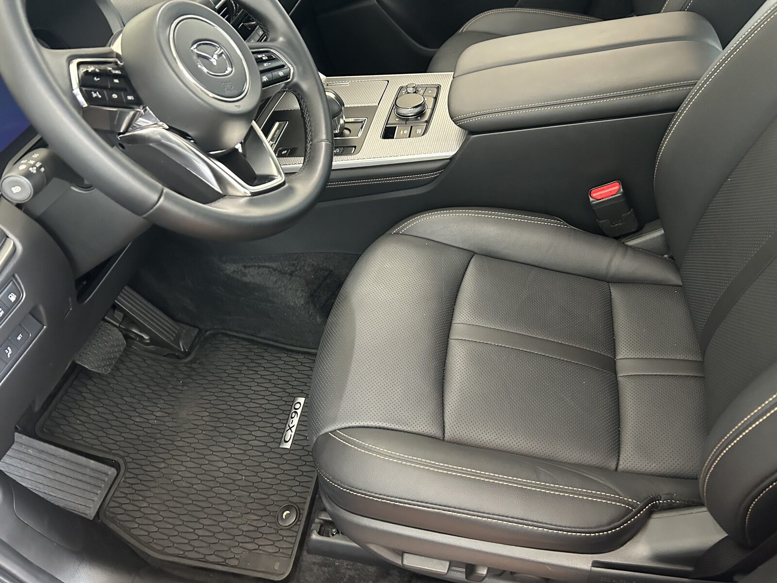 Mazda CX-90 interior after detail